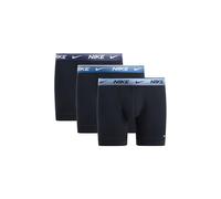 Boxer Nike Brief Logo Stripe blu navy bianco (3 unità) - L