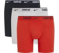 NIKE Boxer grigio chiaro / rosso / nero / offwhite, Taglia S