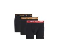 Nike Boxer Brief 3Pk TG. Large EX1 - Blk Light CRIMSN DESRT Ochre Large