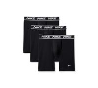 Nike Boxer da Uomo all Day Micro Stretch a Gamba Lunga (Confezione da 3), Nero/Nero/Nero, L