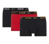 Boxer Nike Trunk nero puro rosso (3 unità) - L