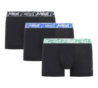 Boxer Nike Trunk nero puro verde blu (3 unità) - S