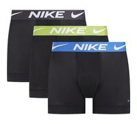 Uomo Nike Dri-Fit Essential Micro Trunk boxer 3 paia nero/blu stella/pera/antracite (S)