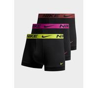 Boxer Nike Trunk Logo nero giallo rosa (3 pezzi) - XL