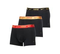 Nike Underwear - Trunk 3P Cotton Nero - Abbigliamento L Nero