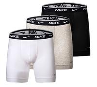 Nike Boxer Uomo Pantaloncini,3er Pacco - Boxer,Cotone Elasticizzato,Bianco e