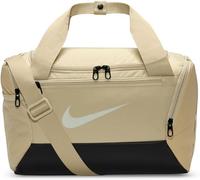 NIKE Borsa sportiva 'Brasilia 9.5' beige / nero / bianco Uomo NIKE Einheitsgröße beige / nero / bianco