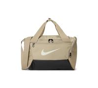 Nike Brasilia 9.5 - Borsone da allenamento (extra piccolo, 25 l), cachi deserto, nero/vela