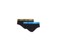 Nike Brief 2Pk TG. Small YPV - Blk W Light Photo Blue Olive Small