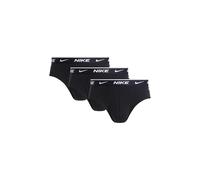 Nike - Essential - Confezione da 3 paia di slip neri in cotone elasticizzato-Nero 54