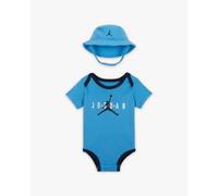 NIKE BUCKET HAT E BODYSUIT JORDAN - AZZURRO - NJ0576-B9F