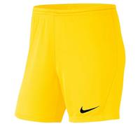 Nike BV6860-719 Dri-Fit Park 3 Pantaloncini Donna Tour Yellow/Black Taglia S