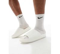 Nike - Calm - Sliders bianche-Bianco MW 13