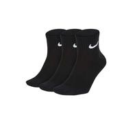 NIKE CALZE 3 PAIA SX7677 010 EVERYDAYLTWT ANKLE 3PR BLACK/WHITE
