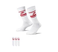 Nike Calze Tris Pack Logo Bianco XL
