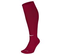 Nike Calzini classici da calcio Dri-Fit, alti fino al ginocchio, unisex per adulti, rosso/bianco, M (38-42)