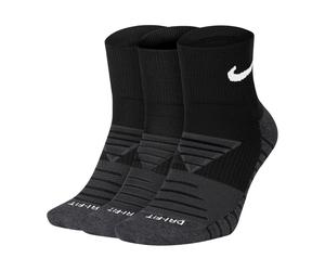 Nike - Calzini da allenamento ammortizzati (3 paia) - - Sport - unisex - Nero - S