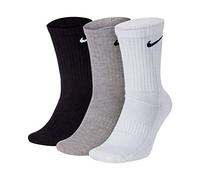 Nike Everyday Cushioned Crew - Calzini da allenamento da uomo, 6 paia, 34-38