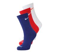 NIKE Calzino sportivo 'Everyday Plus' blu scuro / arancione neon / rosso / bianco Uomo NIKE 38-42 blu scuro / arancione neon / rosso / bianco