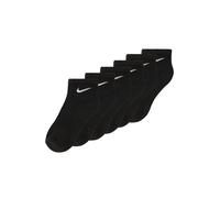 Calze da training alla caviglia Nike Everyday Cushioned (6 paia) - Nero 42-46
