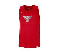 Nike Canotta Basket Nba Bulls Strtfv Rosso Uomo S