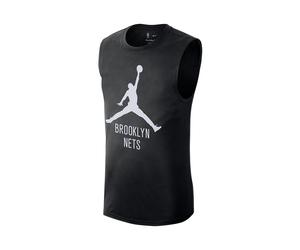 Nike Canotta Basket Nba Nets Jordan Nero Bianco Uomo M