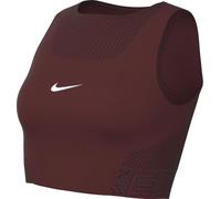 Nike Canotta Corta Dri-Fit PRO - Donna, Dark Team Red/White, HJ1192-619, L