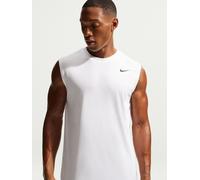 Nike Canotta da allenamento Smanicato Nike Dri-FIT large Bianco
