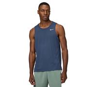 Nike Canotta da Running Dri-Fit Miler - Uomo, Thunder Blue/Reflective Silv, DV9321-437, S