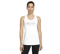 Nike Canotta Palestra Icon Clash Bianco Donna M