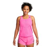 Nike Canotta Running Aeroswift Rosasilce Nero Donna S