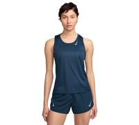 Nike Canotta Running Dri-Fit Armory Blu Navy Argento Donna XS