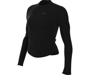 Nike Capo Midlayer da Running con Zip A 1/4 Dri-Fit Trail - Donna, Black/Black, HJ2248-010, XS