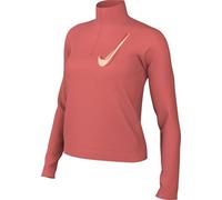 Nike Capo Midlayer da Running con Zip A metà Lunghezza Dri-Fit Swoosh - Donna, Magic Ember, HJ2225-814, 2XL