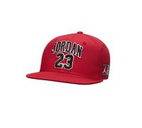 Nike Cappello Jordan Jan Jersey Flatbrim 9A0781-R78 Rosso Bambino Taglia Unica