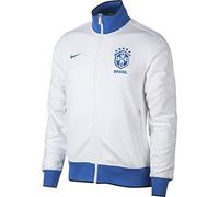 Nike CBF M NSW N98 Jkt Copa Giacca Sportiva, Uomo, White/Signal Blue/Signal Blue, XL