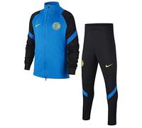 Nike CD5352-413, Tuta da Ginnastica Bambino Unisex, Blue Spark/Black/Tour Yellow, XL