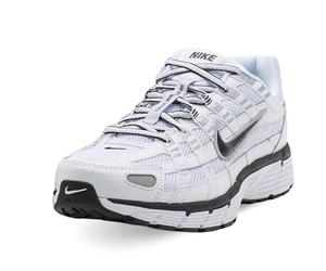Nike CD6404-105 P-6000 Uomo, White/Black-Metallic Silver-FLT Silver EU 46