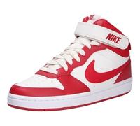Nike CD7782-124 Nike Court Borough Mid 2 Uomo, Sail/Gym Red-White EU 37.5