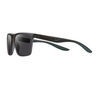 Nike CHAK DZ7372 021 Matte Dark Grey/Silver Flash Sunglasses Man Iniettato, Rectangle, 54