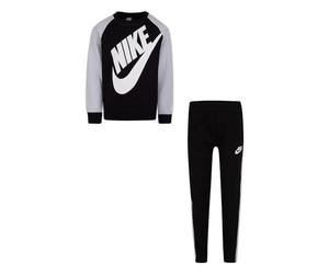 Nike Chandal Infantil Oversized Futura Crew/Blanco 86F563-023