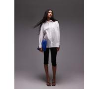 Nike Sportswear HJ0715 - Maglia a Maniche Lunghe Chill Poplin con Ampia vestibilità e Chiusura a Bottoni, da Donna