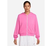 Nike Chill Small Logo W - Felpa - Donna - Fucsia
