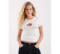Nike Sportswear Chill Knit Slim Fit Cropped T-Shirt Donna Sail, IO3531-133, XS