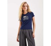 Nike - Chill - T-shirt corta blu navy con grafica XS