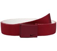 Nike Men's New Tech Essentials Reversible Web Belt, varsity red/white, One Size