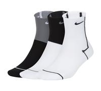 NIKE Calzino sportivo grigio / nero / bianco, Taglia 34-38