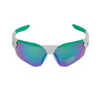 Occhiali da Sole NIKE NKEV24036 907 MATTE LIGHT SILVER / GREEN 71/09/130 Uomo