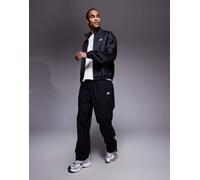 Nike Club - Barcelona - Pantaloni neri con polsini regolabili-Nero L