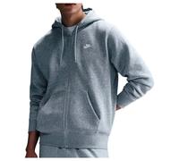 Nike - Club BB Full Zip Hoodie - Felpa con cappuccio S grigio/blu